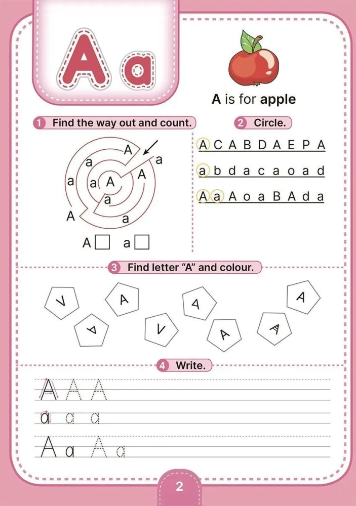 Englisch. Alphabet. Arbeitsbuch