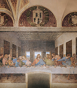 Leonardo da Vinci. Ostatnia Wieczerza. Rekonstrukcja arcydzieła