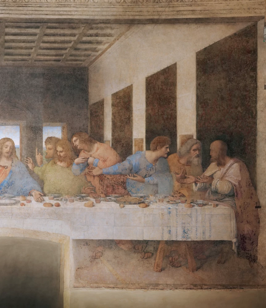 Leonardo da Vinci. Ostatnia Wieczerza. Rekonstrukcja arcydzieła
