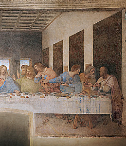 Leonardo da Vinci. Ostatnia Wieczerza. Rekonstrukcja arcydzieła