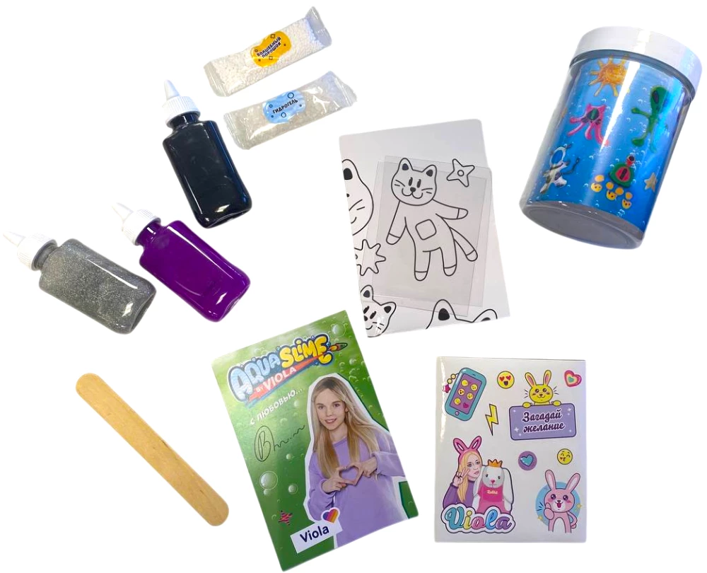 Radošais komplekts - Aqua Slime no Violas