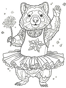 Wombats. Ausmalbuch gegen Stress