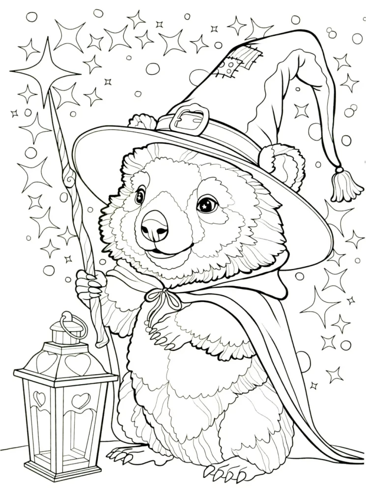 Wombats. Ausmalbuch gegen Stress