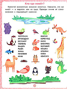 Animals. A Training Book for Speech and Logic Development