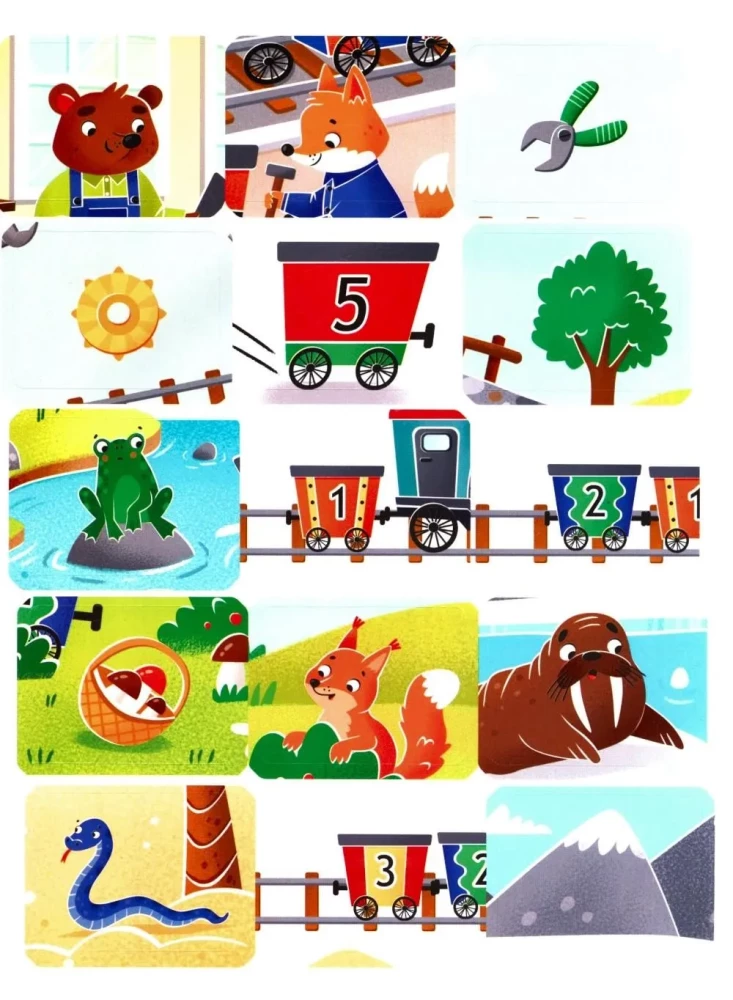 How the Little Train Chukh-Chukh Searched for Cars