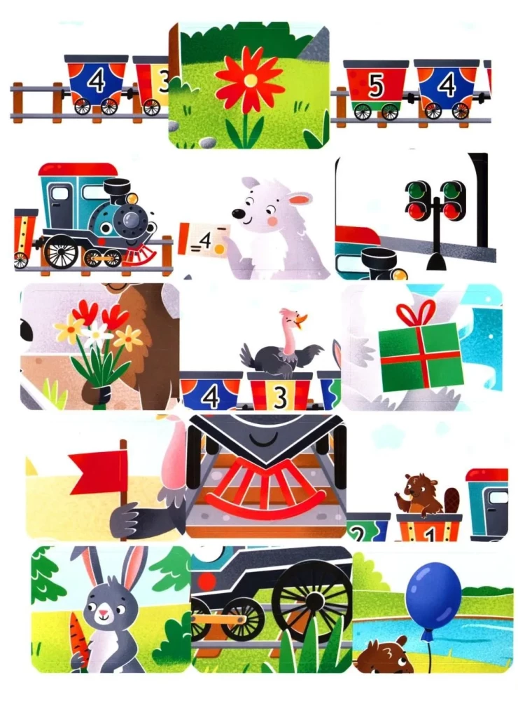 How the Little Train Chukh-Chukh Searched for Cars