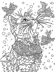 Cats. Anti-Stress Coloring Book