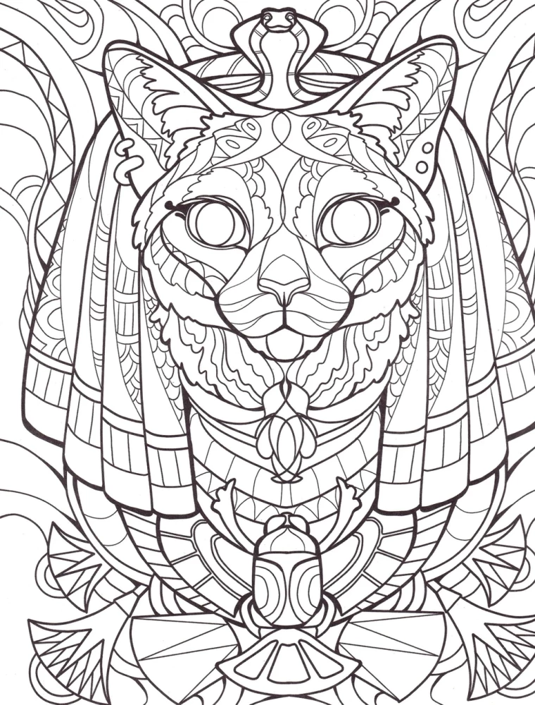 Cats. Anti-Stress Coloring Book