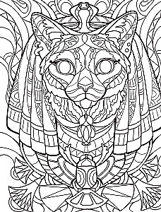 Cats. Anti-Stress Coloring Book