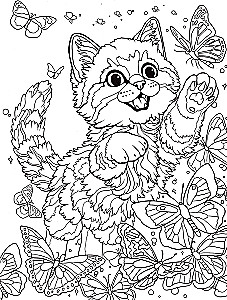 Cats. Anti-Stress Coloring Book