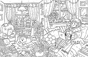 Antistresinė spalvinimo knyga. Mano katė