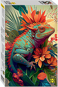 Puzzle 1000 - Iguana