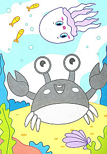 Jūržuvys. Knygelė su aplikacija