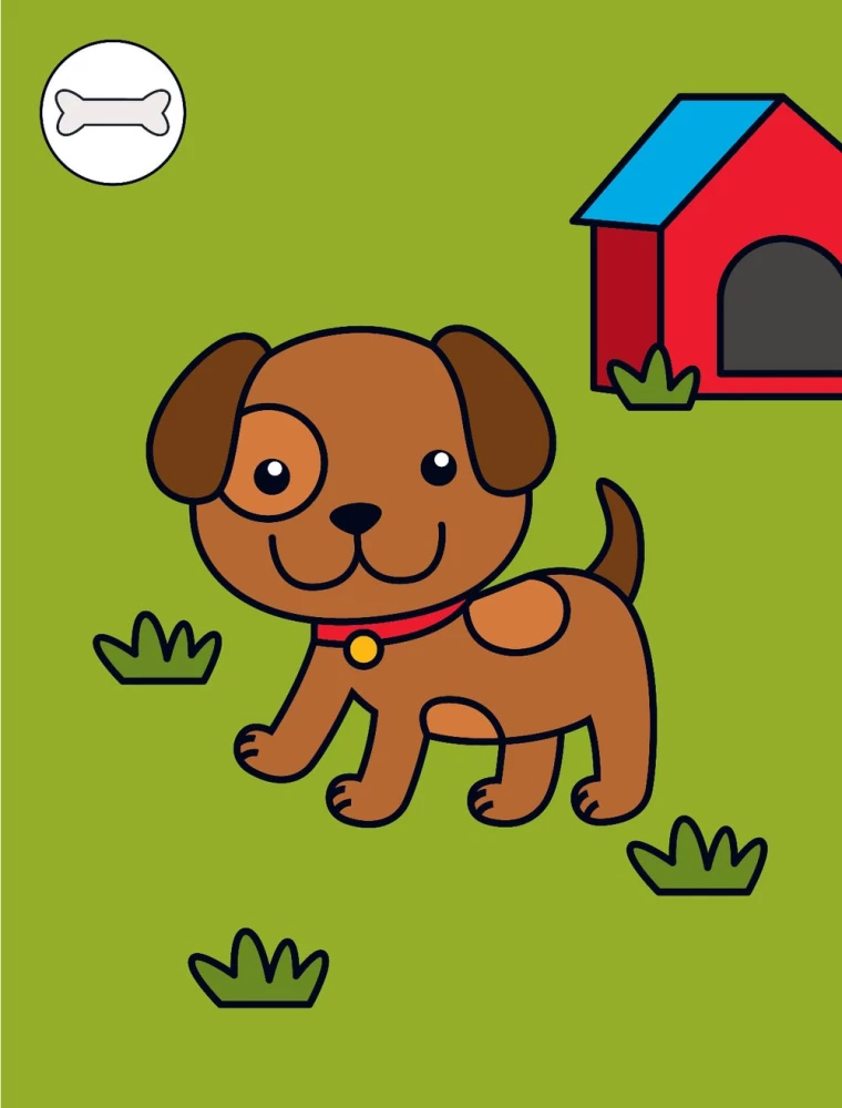 Miau! Žvėreliai. Lipdukų knyga