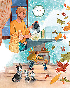 Our mom is small again