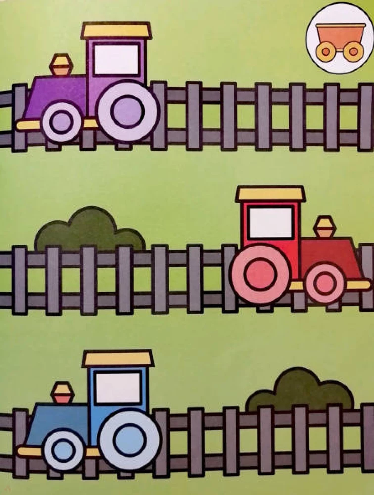 Sticker Book - Choo-choo! Transport