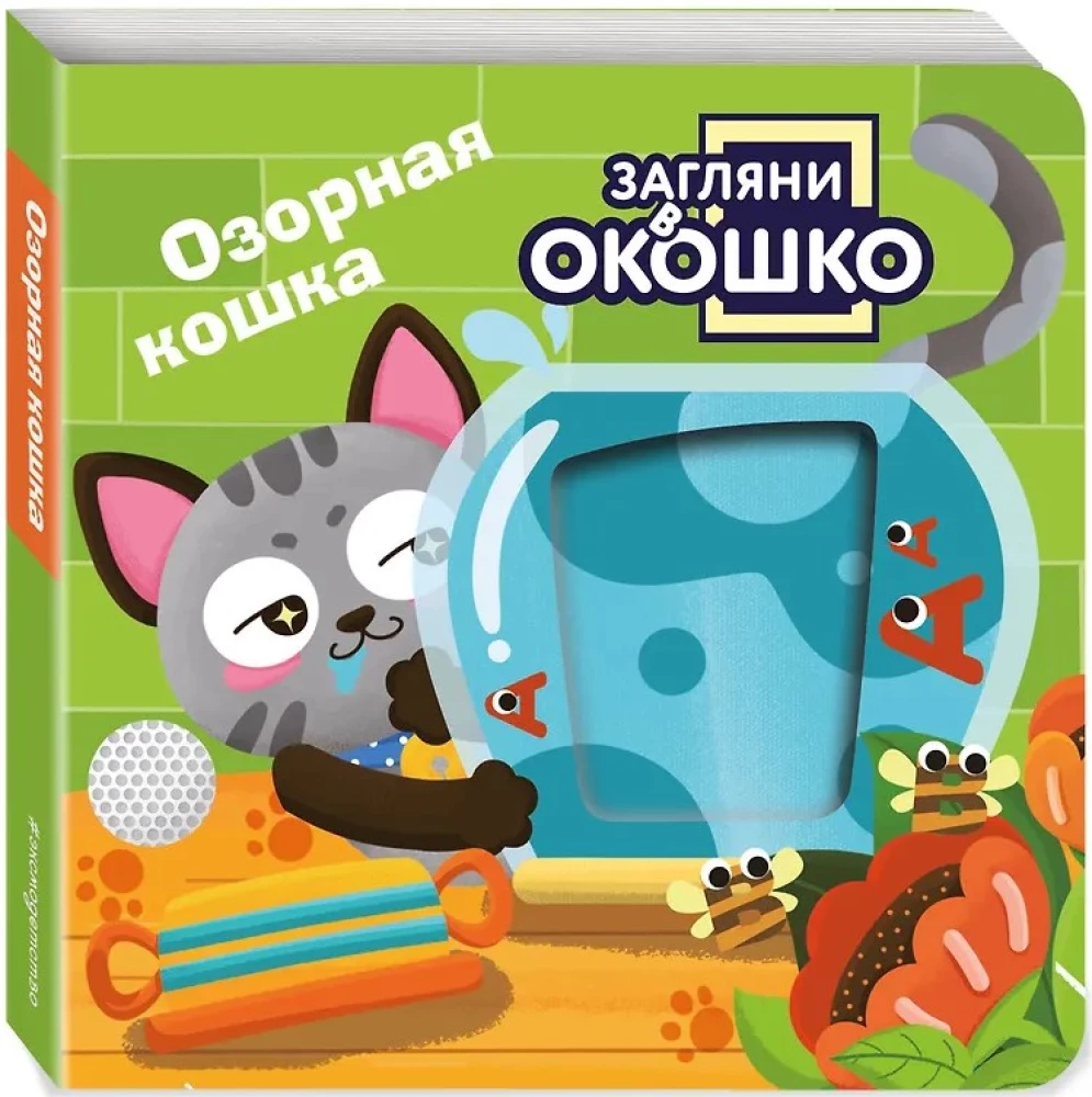 Look Through the Window! Naughty Cat