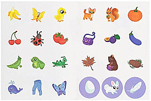 I Teach Colors. Convenient Stickers for Toddlers