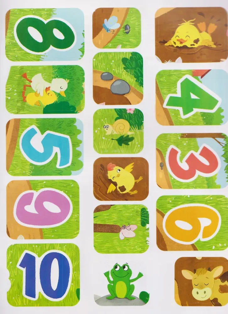 Sticker Book - Duckling Learns to Count!