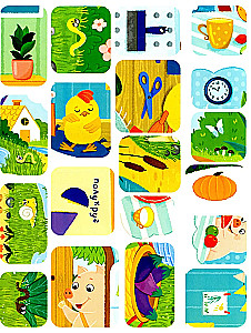 Sticker Book - Duckling Teaches Shapes!