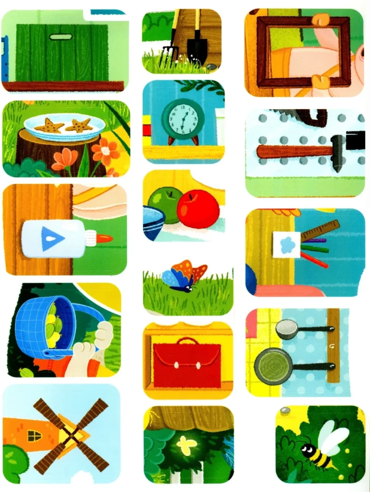 Sticker Book - Duckling Teaches Shapes!