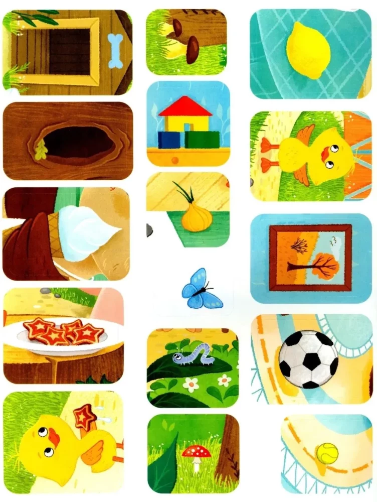 Sticker Book - Duckling Teaches Opposites!