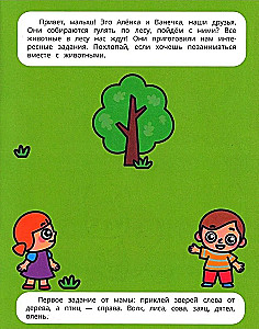 A Walk in the Forest. Sticker Book