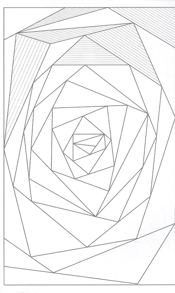Simplicity of Forms. Coloring Book