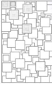 Simplicity of Forms. Coloring Book