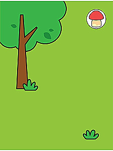 Jump-Skip! In the forest. Sticker book