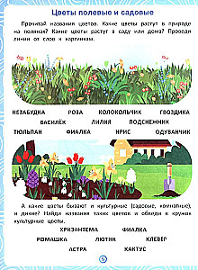 Plants. A workbook for speech and logic development