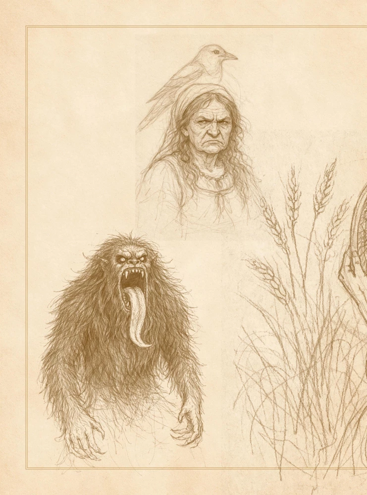 Slawischer Bestiarien. Wer sich in Wäldern, Sümpfen und Feldern versteckt