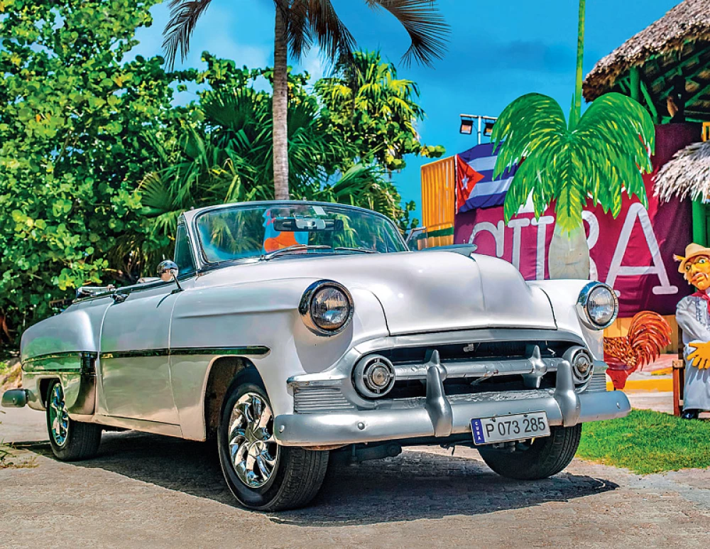 Puzzle 1000 - Car. Cuba