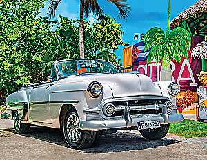 Puzzle 1000 - Car. Cuba
