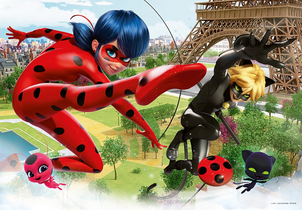 Puzzle 360 - Ladybug and Cat Noir