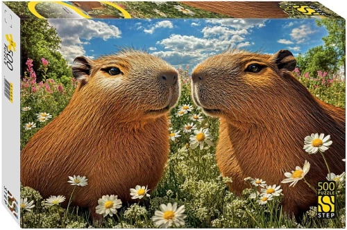 Puzzle 500 - Capybaras