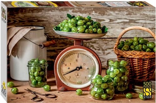 Puzle 500 - Still life ar ērkšķogām