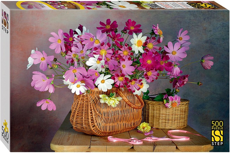 Puzzle 500 - Bouquet of Cosmos