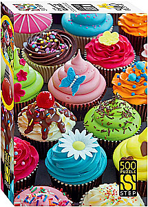 Puzle 500 - Kafijas kūkas