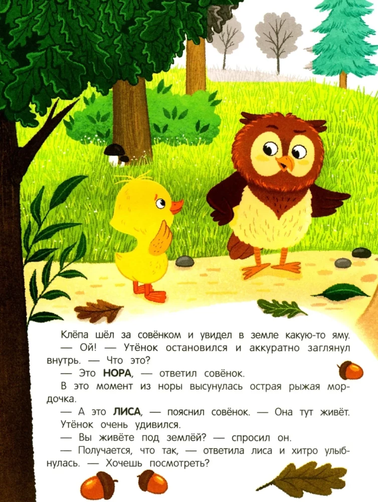 Duckling in the Forest! Sticker Book