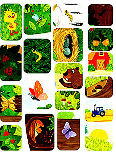 Duckling in the Forest! Sticker Book