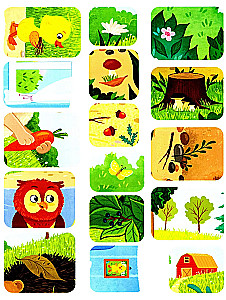 Duckling in the Forest! Sticker Book