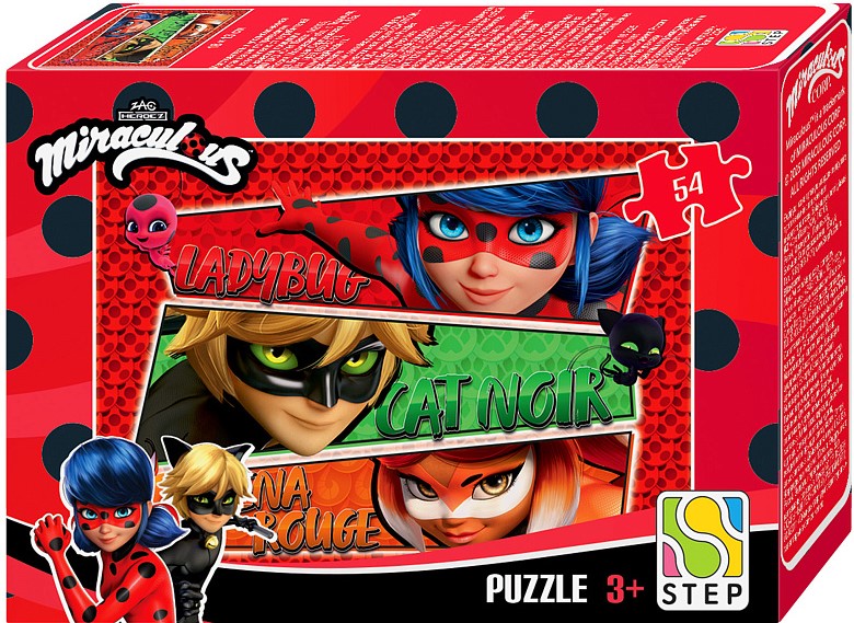 Puzzle 54 - Lady Bug and Cat Noir