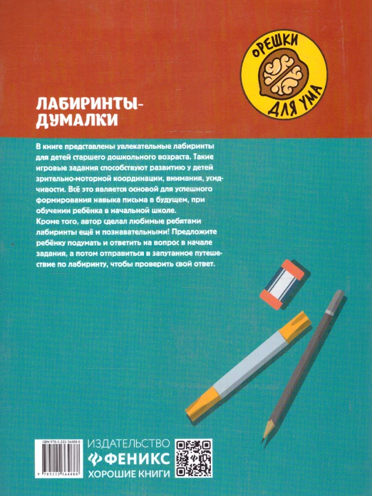 Maze Puzzles. Developing Visual-Motor Coordination