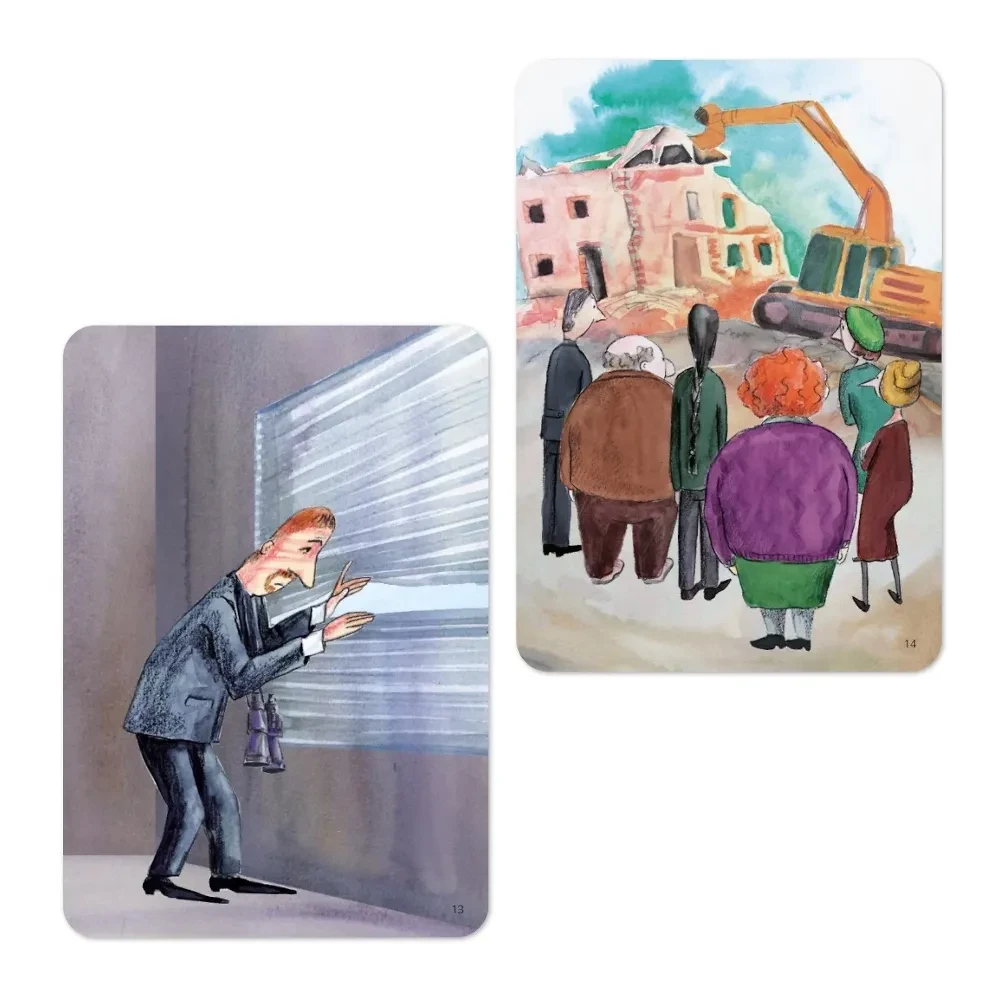 Metaphorical Cards - Own-Stranger. Metaphor of Belonging