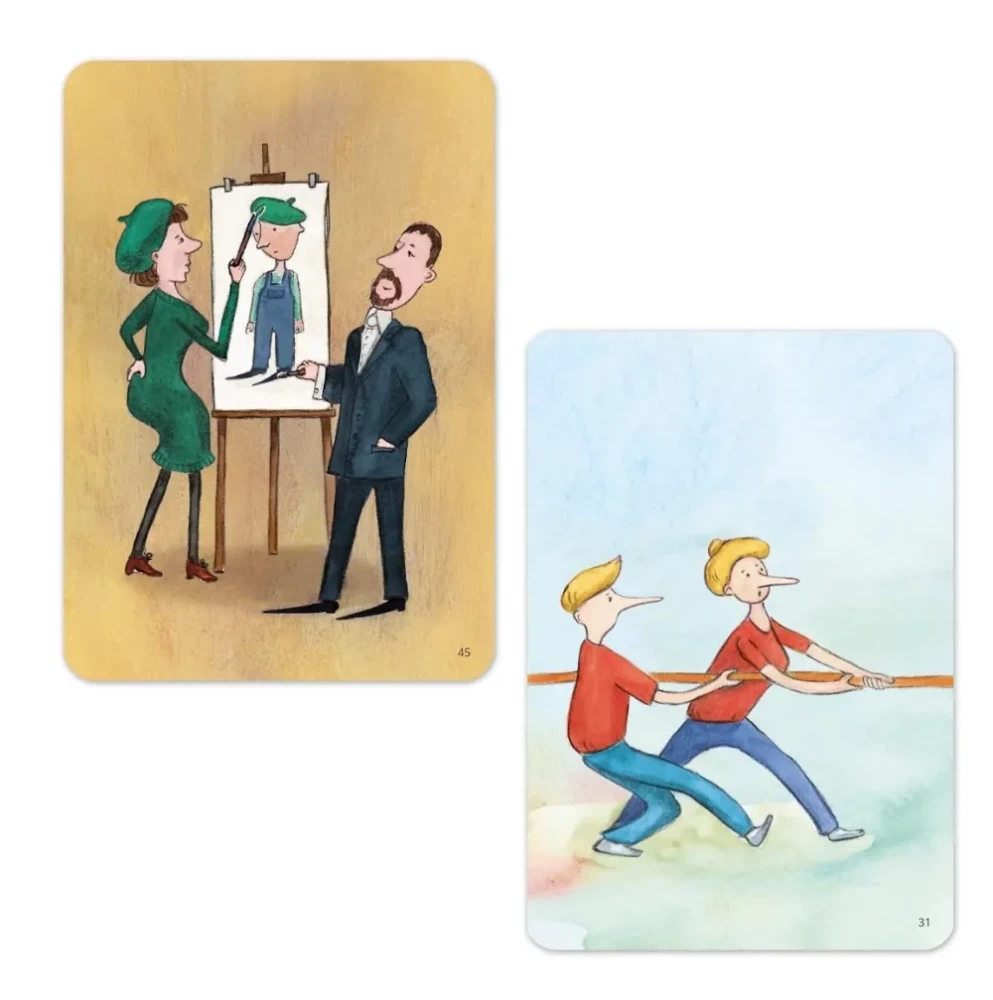 Metaphorical Cards - Own-Stranger. Metaphor of Belonging