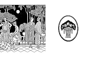 Art Deco mood. Värvimisraamat ajastust