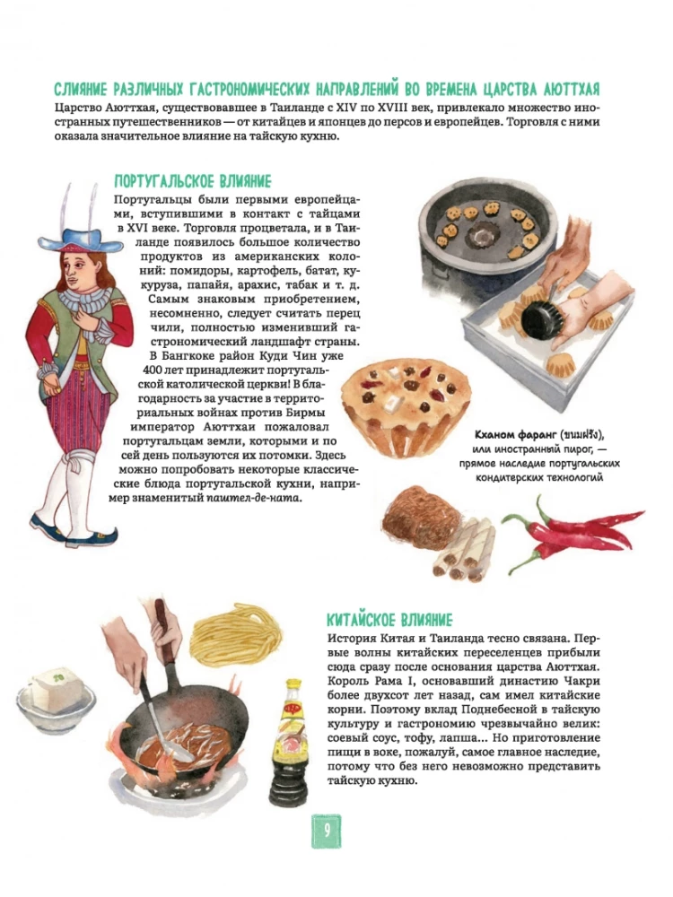 Tais köök illustreerimistes: retseptid ja väiksed lood Tai gastronoomia kultuurist