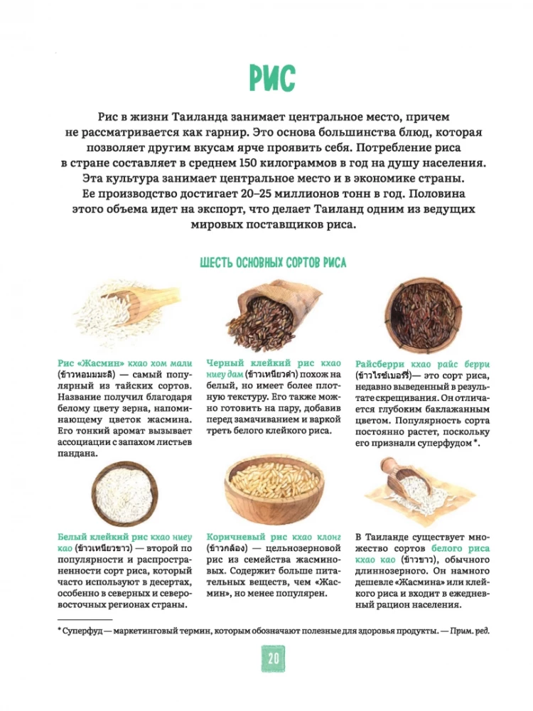 Tais köök illustreerimistes: retseptid ja väiksed lood Tai gastronoomia kultuurist