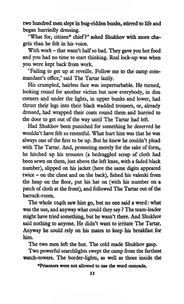 One Day in the Life of Ivan  Denisovich